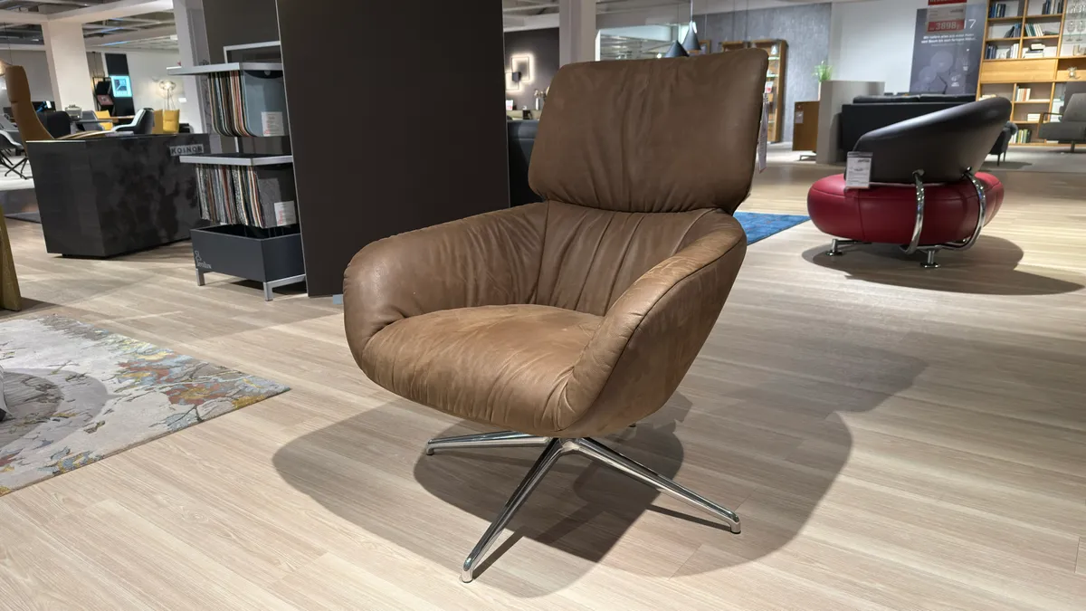 Drehsessel mit Kippmechnik